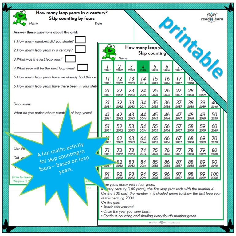 how-many-leap-years-in-a-century-readilearn