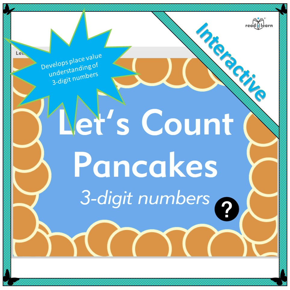 Let’s Count Pancakes — 3-digit numbers – readilearn